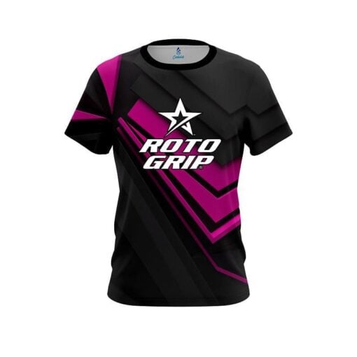 Roto Grip Steaming Dynamic Pink CoolWick Bowling Jersey