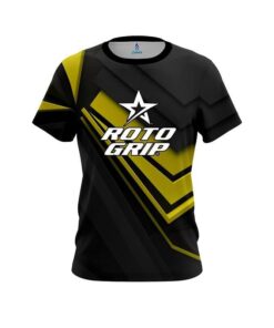 Roto Grip Steaming Dynamic Yellow CoolWick Bowling Jersey