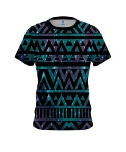 Plain Starlight Tribal CoolWick Bowling Jersey