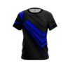 Plain Steaming Dynamic Blue CoolWick Bowling Jersey
