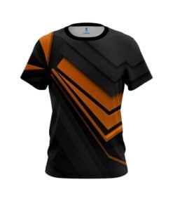 Plain Steaming Dynamic Orange CoolWick Bowling Jersey
