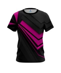 Plain Steaming Dynamic Pink CoolWick Bowling Jersey