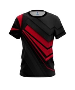 Plain Steaming Dynamic Red CoolWick Bowling Jersey