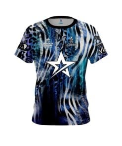 Stefanie Johnson Roto Grip Leopard Zebra CoolWick Bowling Jersey
