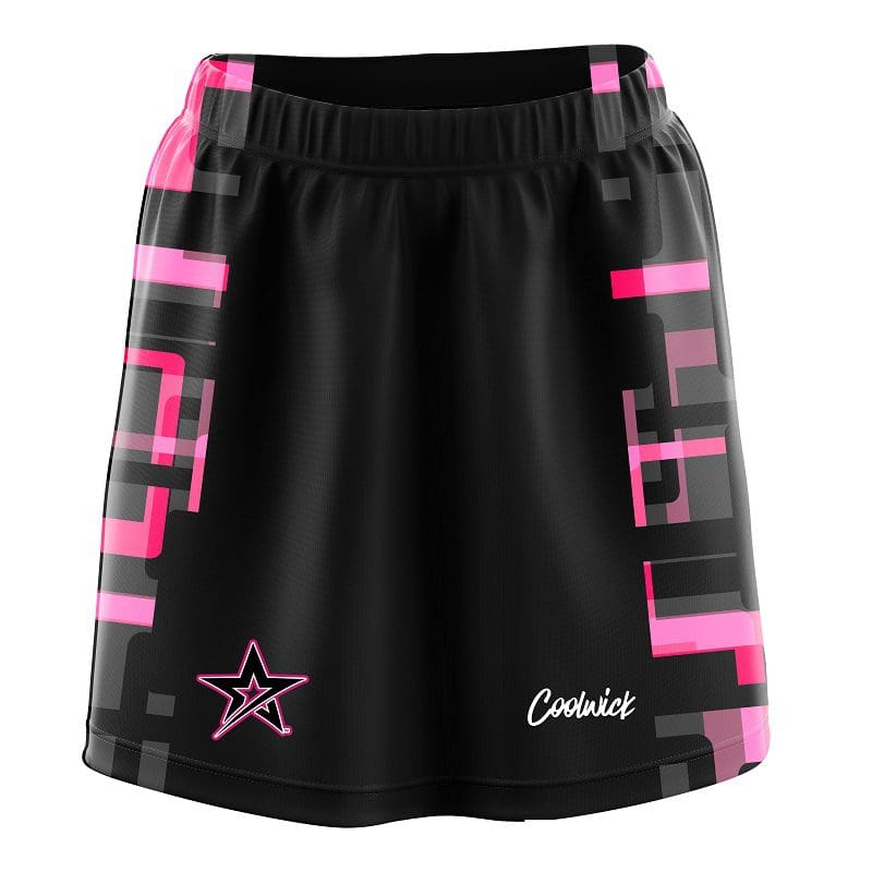 Stefanie Johnson Neon Geometric CoolWick Bowling Skort