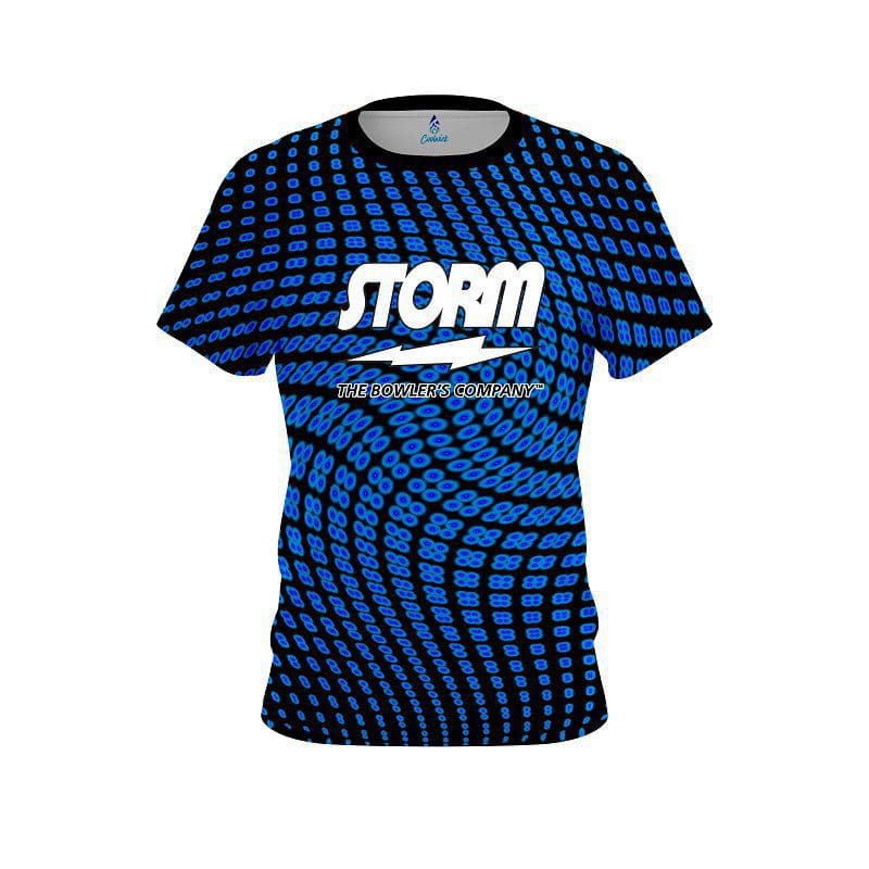 Storm Dyanamic Flux Blue CoolWick Bowling Jersey