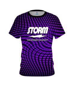 Storm Dyanamic Flux Purple CoolWick Bowling Jersey