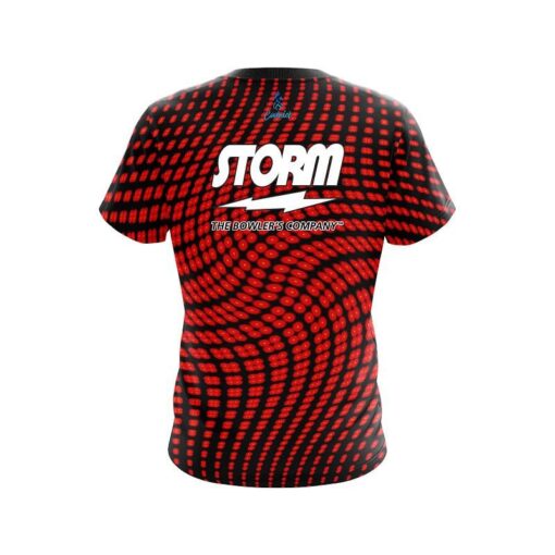 Storm Dyanamic Flux Red CoolWick Bowling Jersey - Image 2