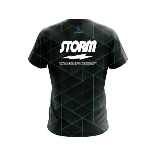 Storm Geo Green CoolWick Bowling Jersey - Image 2