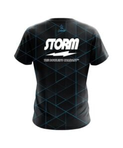 Alternative view of Storm Geo Light Blue CoolWick Bowling Jersey