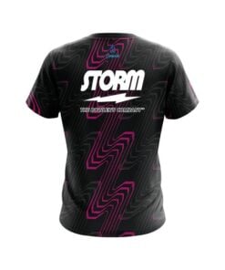 Alternative view of Storm Halftone Extreme Pink CoolWick Bowling Jersey
