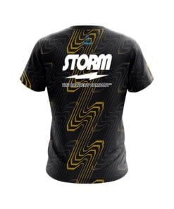 Alternative view of Storm Halftone Extreme Yellow CoolWick Bowling Jersey