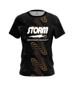 Storm Halftone Extreme Yellow CoolWick Bowling Jersey