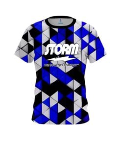 Storm Prism Blue CoolWick Bowling Jersey