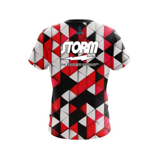 Storm Prism Red CoolWick Bowling Jersey - Image 2