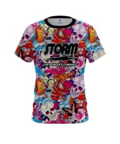 Storm Skull Love CoolWick Bowling Jersey