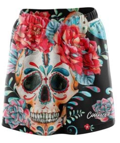 Sugar Skull CoolWick Bowling Skort