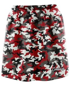 Tactical Camo Red CoolWick Bowling Skort
