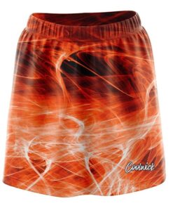 Tornado Orange CoolWick Bowling Skort