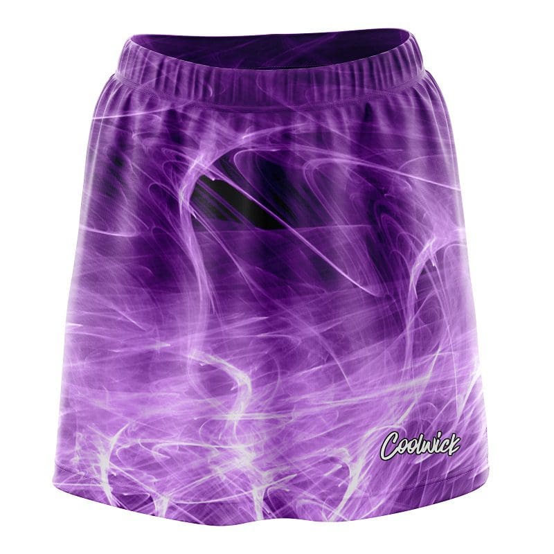 Tornado Purple CoolWick Bowling Skort