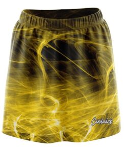 Tornado Yellow CoolWick Bowling Skort