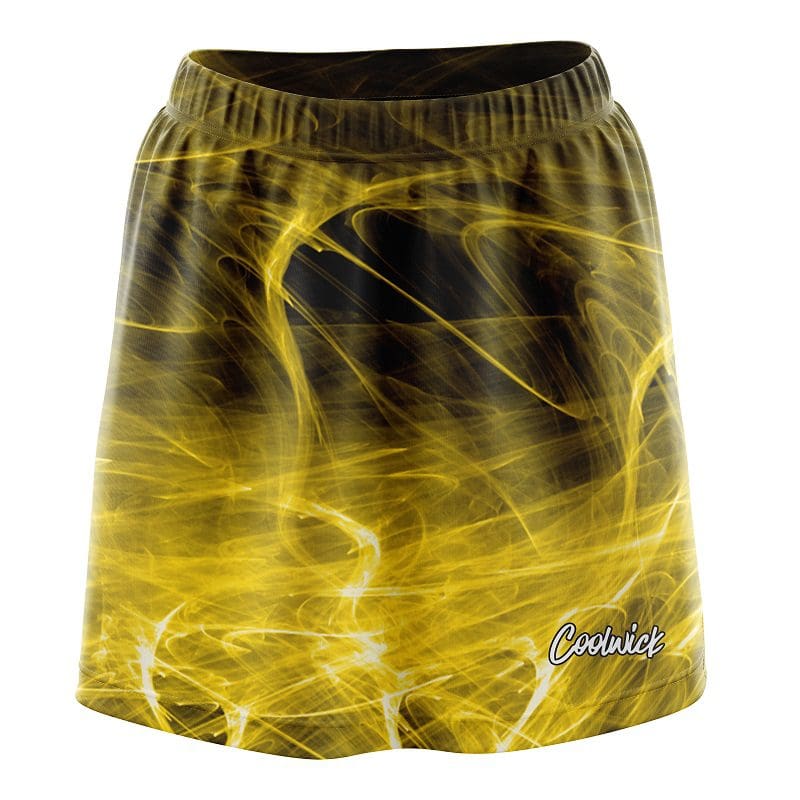 Tornado Yellow CoolWick Bowling Skort