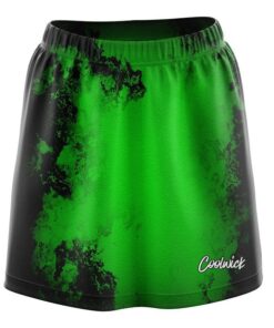 Toxic Green CoolWick Bowling Skort
