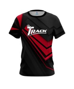 Track Steaming Dynamic Red CoolWick Bowling Jersey
