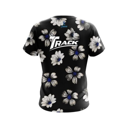 Track Daisy Blue CoolWick Bowling Jersey - Image 2