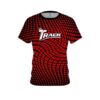 Track Dyanamic Flux Red CoolWick Bowling Jersey