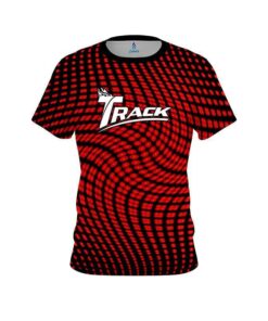 Track Dyanamic Flux Red CoolWick Bowling Jersey