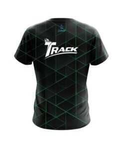 Alternative view of Track Geo Green CoolWick Bowling Jersey