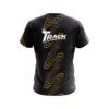 Track Halftone Extreme Yellow CoolWick Bowling Jersey - Image 2