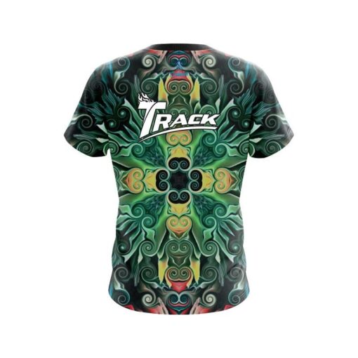 Track Mosaic Bloom CoolWick Bowling Jersey - Image 2
