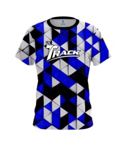 Track Prism Blue CoolWick Bowling Jersey