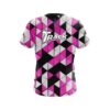 Track Prism Pink CoolWick Bowling Jersey - Image 2