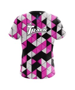 Alternative view of Track Prism Pink CoolWick Bowling Jersey