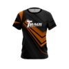 Track Steaming Dynamic Orange CoolWick Bowling Jersey