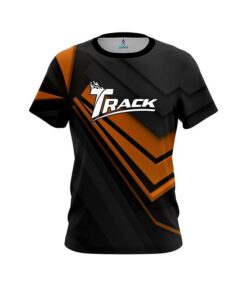 Track Steaming Dynamic Orange CoolWick Bowling Jersey