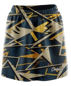 Triangular Graffiti CoolWick Bowling Skort