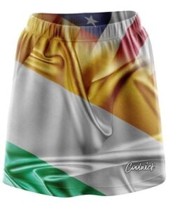 USA Ireland Flag CoolWick Bowling Skort