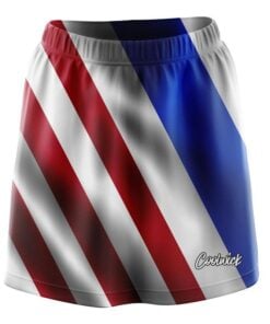 USA Israeli CoolWick Bowling Skort