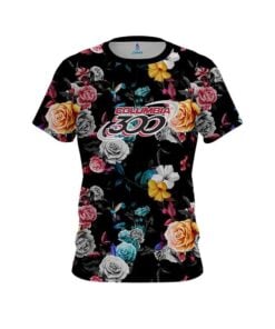 Columbia 300 Hummingbird Watercolor Art CoolWick Bowling Jersey