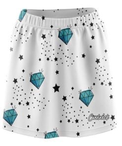 Diamond White CoolWick Bowling Skort
