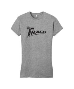Track Women's Light Grey Black Coolwick Bowling T-Shirt
