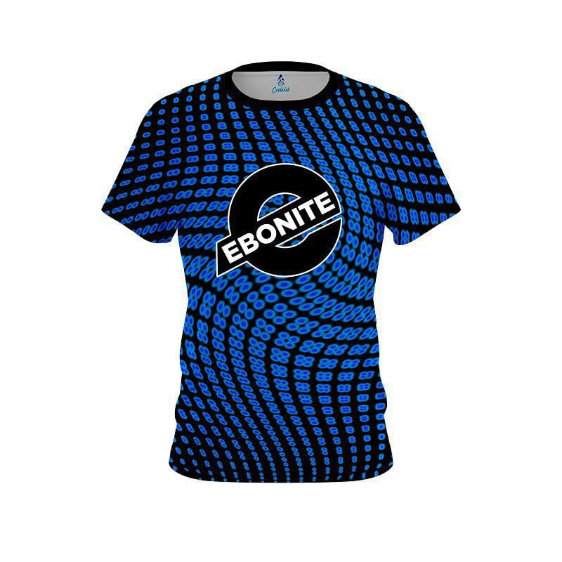 Ebonite Dyanamic Flux Blue CoolWick Bowling Jersey