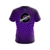 Ebonite Dyanamic Flux purple CoolWick Bowling Jersey - Image 2