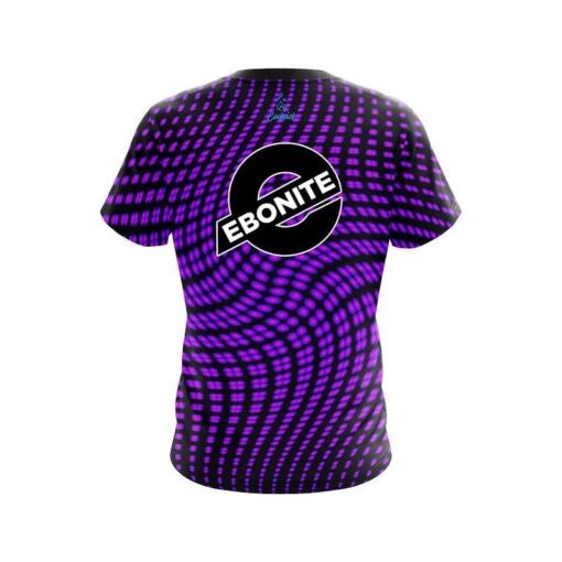 Ebonite Dyanamic Flux purple CoolWick Bowling Jersey - Image 2