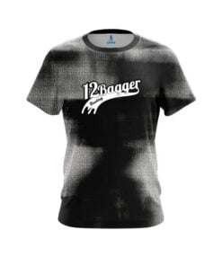 12 Bagger Canvas Black CoolWick Bowling Jersey