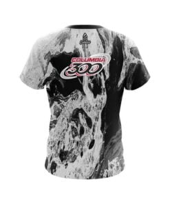 Alternative view of Columbia 300 Marble Black CoolWick Bowling Jersey